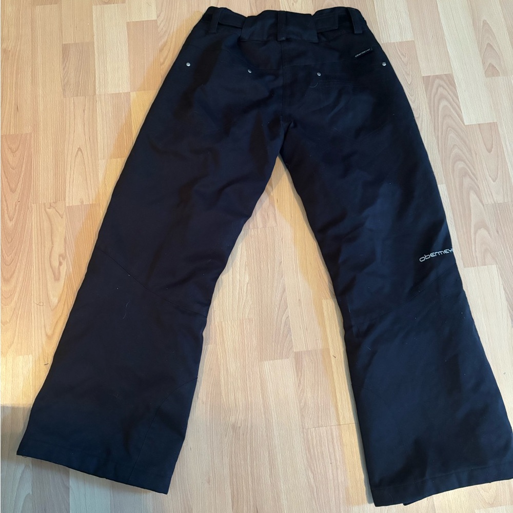 black obermeyer ski/ snow pants women size 2 SHORT